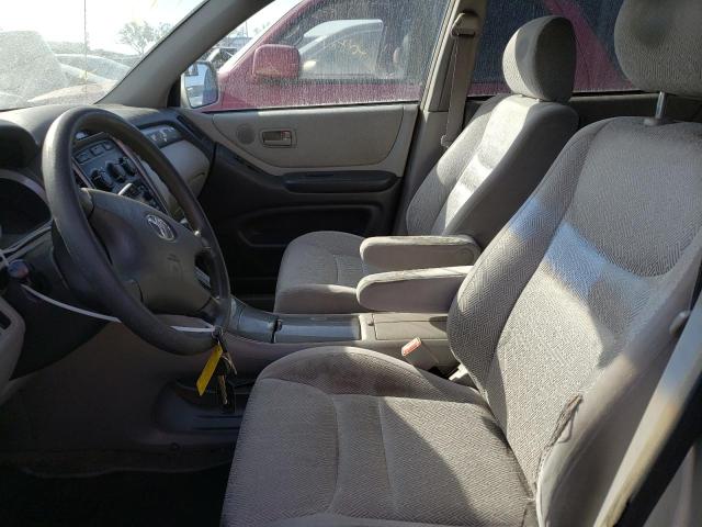 Photo 7 from auction – 2002 TOYOTA HIGHLANDER with VIN JTEGD21A920028836