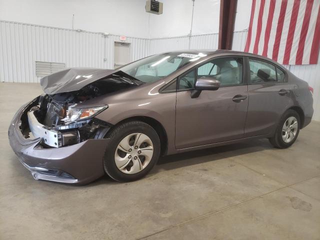 HONDA CIVIC LX 2015 with VIN 19XFB2F55FE030579 - Photo from auction