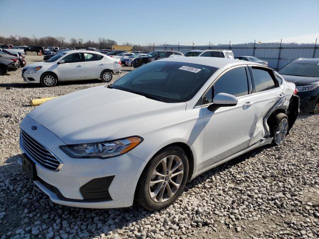 FORD FUSION SE 2019 with VIN 3FA6P0HD0KR283621 - Photo from auction