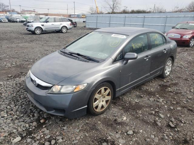 HONDA CIVIC LX 2011 with VIN 2HGFA1F53BH301636 - Photo from auction