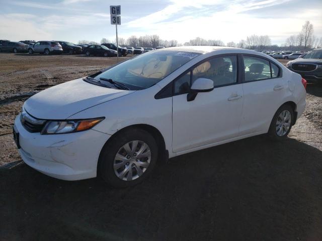 HONDA CIVIC LX 2012 with VIN 19XFB2F56CE070102 - Photo from auction