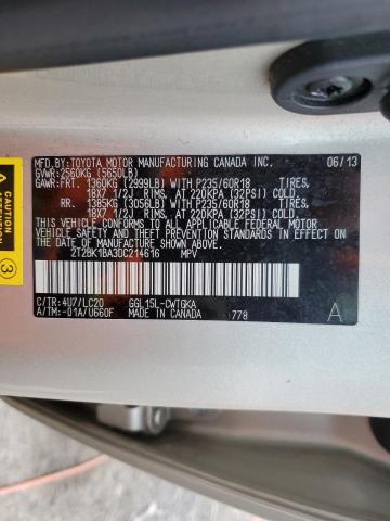 Photo 14 from auction – 2013 LEXUS RX 350 BAS with VIN 2T2BK1BA3DC214616