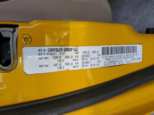 Photo 14 from auction – 2014 DODGE GRAND CARA with VIN 2C4RDGBG0ER401575
