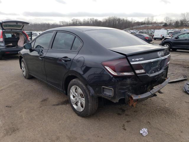 Photo 2 from auction – 2014 HONDA CIVIC LX with VIN 19XFB2F52EE214215