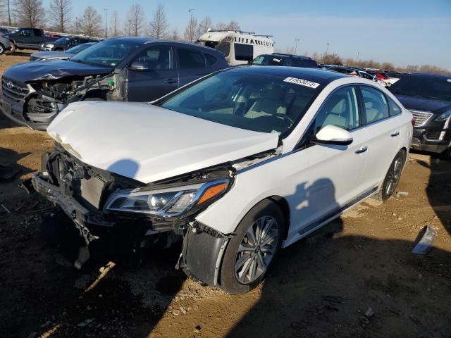 HYUNDAI SONATA SPO 2016 with VIN 5NPE34AF8GH314239 - Photo from auction