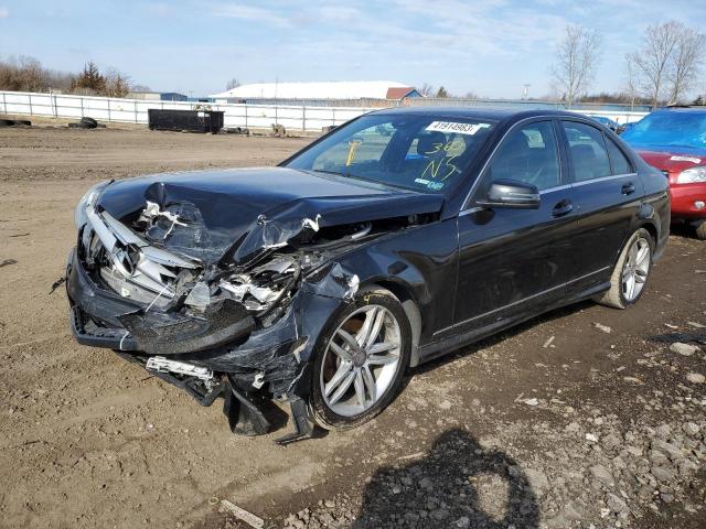 MERCEDES-BENZ C300 2012 with VIN WDDGF8BB1CA705369 - Photo from auction