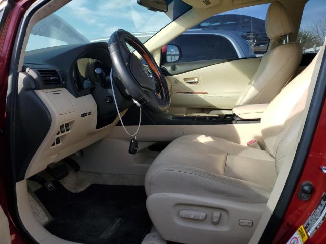 Photo 7 from auction – 2010 LEXUS RX 350 with VIN JTJBK1BA1A2410811