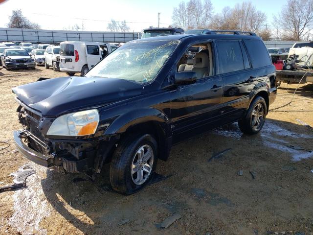 Photo 1 from auction – 2004 HONDA PILOT EXL with VIN 2HKYF18664H575647