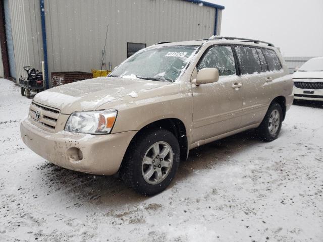 TOYOTA HIGHLANDER 2007 with VIN JTEGD21AX70170264 - Photo from auction