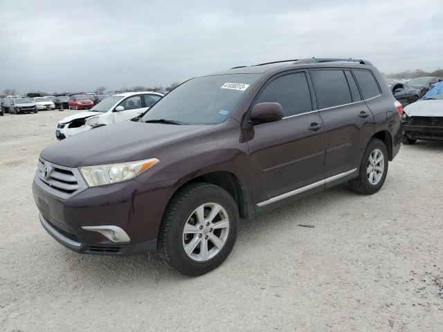 TOYOTA HIGHLANDER 2013 with VIN 5TDZK3EH9DS139726 - Photo from auction