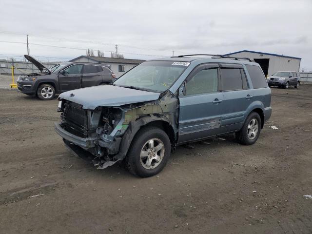 HONDA PILOT EXL 2007 with VIN 2HKYF18717H503980 - Photo from auction
