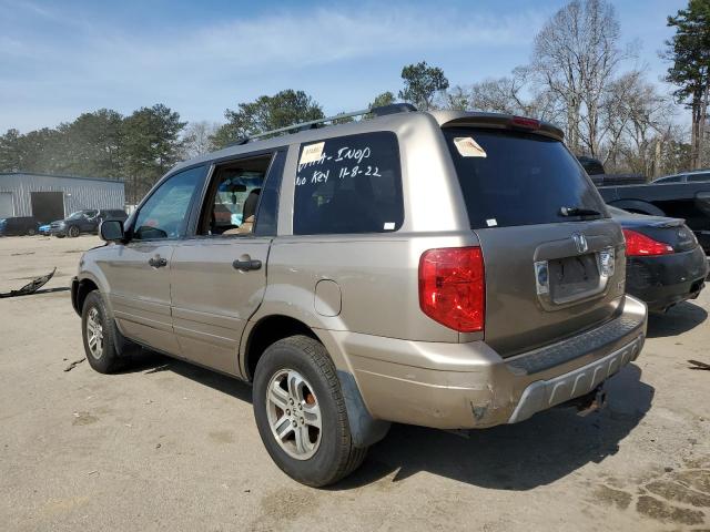 Photo 2 from auction – 2004 HONDA PILOT EXL with VIN 2HKYF18634H620401