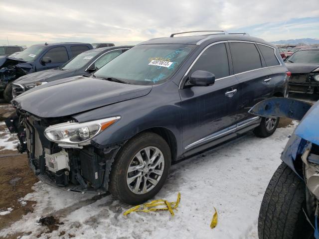 INFINITI JX35 2013 with VIN 5N1AL0MM4DC313108 - Photo from auction