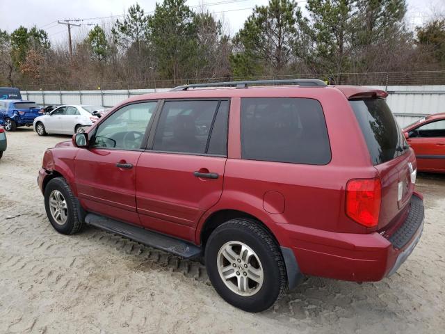 Photo 2 from auction – 2004 HONDA PILOT EXL with VIN 2HKYF18714H551653