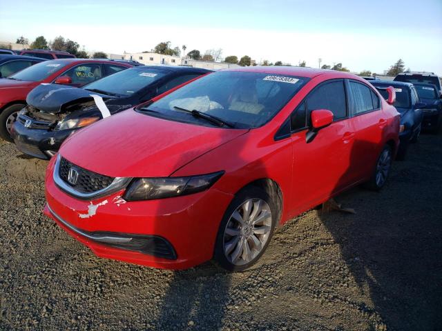 Photo 1 from auction – 2015 HONDA CIVIC LX with VIN 19XFB2F56FE704304