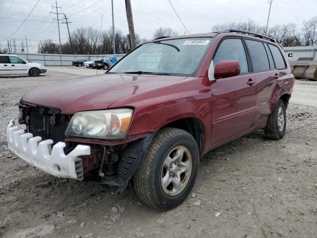 TOYOTA HIGHLANDER 2006 with VIN JTEGD21A360139033 - Photo from auction