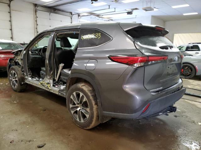 Photo 2 from auction – 2022 TOYOTA HIGHLANDER with VIN 5TDGBRCH8NS542448