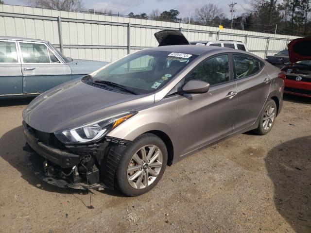 HYUNDAI ELANTRA SE 2016 with VIN 5NPDH4AE4GH743530 - Photo from auction