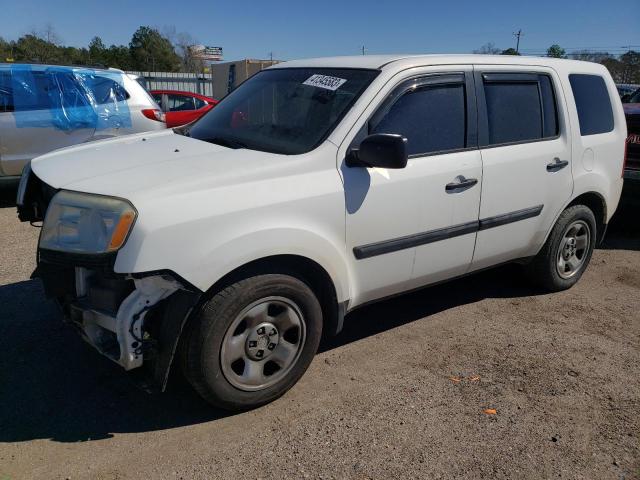 HONDA PILOT LX 2015 with VIN 5FNYF3H26FB008168 - Photo from auction