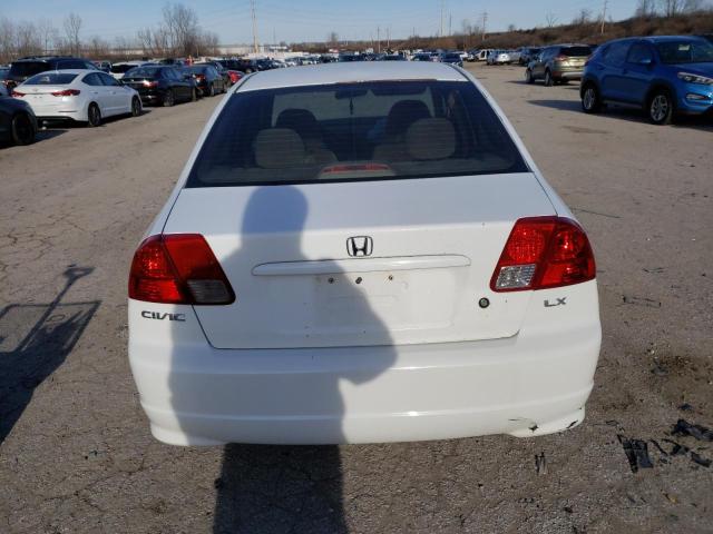 Photo 6 from auction – 2004 HONDA CIVIC LX with VIN 2HGES15644H538951