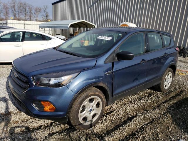 FORD ESCAPE S 2018 with VIN 1FMCU0F74JUA60469 - Photo from auction