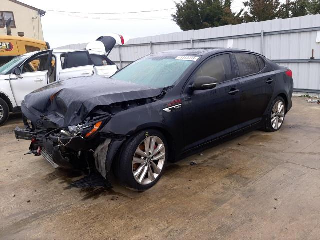 KIA OPTIMA SX 2014 with VIN 5XXGR4A61EG302899 - Photo from auction