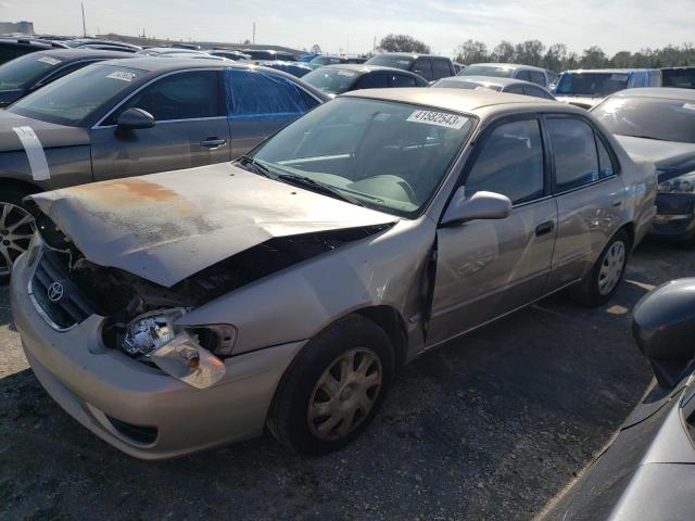 TOYOTA COROLLA CE 2001 with VIN 2T1BR12E21C487030 - Photo from auction