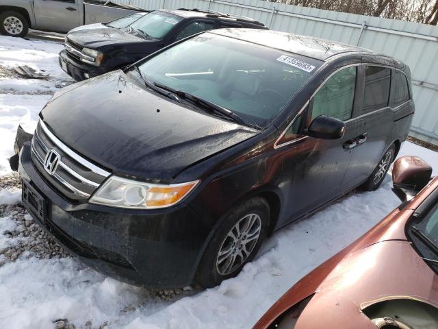 HONDA ODYSSEY EX 2011 with VIN 5FNRL5H62BB091491 - Photo from auction