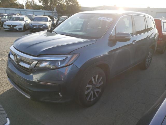 HONDA PILOT EXL 2020 with VIN 5FNYF5H57LB019665 - Photo from auction