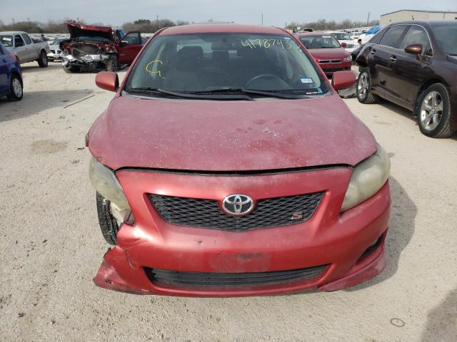 Photo 5 from auction – 2009 TOYOTA COROLLA BA with VIN 1NXBU40E99Z079377