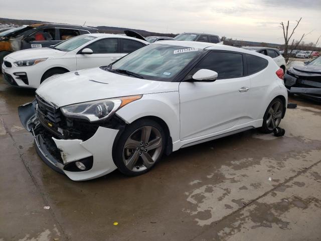 HYUNDAI VELOSTER T 2013 with VIN KMHTC6AE2DU165320 - Photo from auction