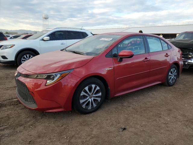 Photo 1 from auction – 2021 TOYOTA COROLLA LE with VIN JTDEAMDEXMJ008333