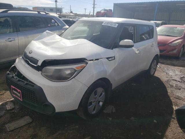 KIA SOUL 2015 with VIN KNDJN2A20F7800878 - Photo from auction