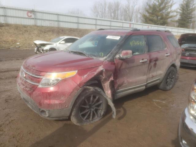 FORD EXPLORER L 2015 with VIN 1FM5K8F82FGB48397 - Photo from auction