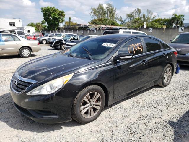 HYUNDAI SONATA GLS 2014 with VIN 5NPEB4AC4EH899102 - Photo from auction