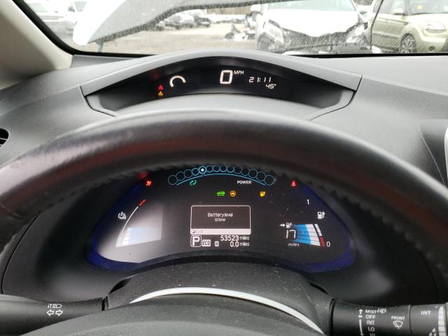 Photo 9 from auction – 2015 NISSAN LEAF S with VIN 1N4AZ0CP3FC315312