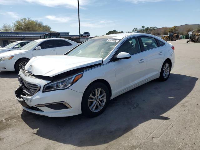 HYUNDAI SONATA SE 2017 with VIN 5NPE24AF3HH521626 - Photo from auction