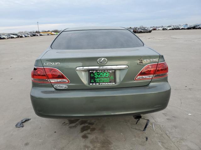 Photo 6 from auction – 2006 LEXUS ES 330 with VIN JTHBA30G865156317