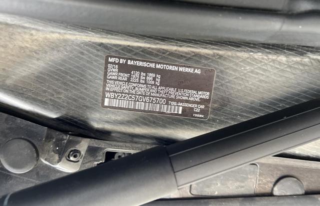 Photo 10 from auction – 2016 BMW I8 with VIN WBY2Z2C57GV675700