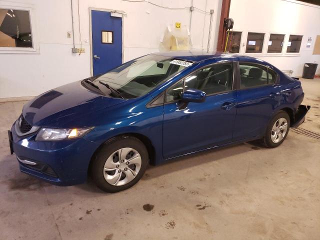 Photo 1 from auction – 2015 HONDA CIVIC LX with VIN 2HGFB2F50FH559976