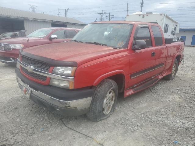 CHEVROLET SILVERADO 2004 with VIN 1GCEK19TX4E172175 - Photo from auction