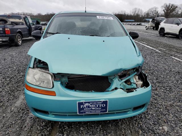 Photo 5 from auction – 2006 CHEVROLET AVEO BASE with VIN KL1TD66686B524467