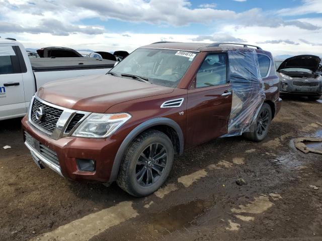 NISSAN ARMADA PLA 2017 with VIN JN8AY2NE8H9700180 - Photo from auction