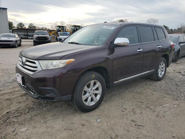 TOYOTA HIGHLANDER 2011 с VIN 5TDZA3EH6BS014506 - Фото с аукциона