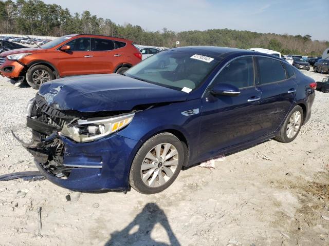 KIA OPTIMA EX 2016 with VIN 5XXGU4L32GG008674 - Photo from auction