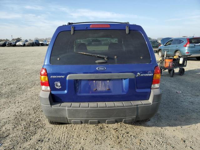 Photo 6 from auction – 2006 FORD ESCAPE HEV with VIN 1FMCU96H96KB79991