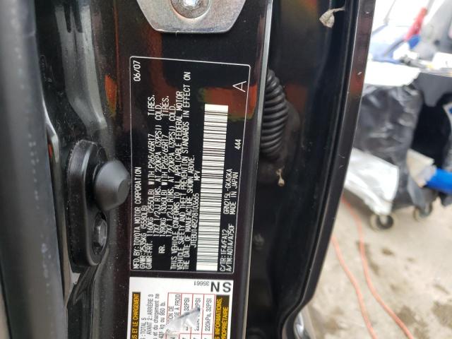 Photo 14 from auction – 2007 TOYOTA 4RUNNER SR with VIN JTEBU14R278103665