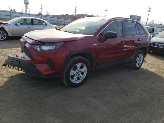 TOYOTA RAV4 LE 2019 with VIN JTMLWRFV4KD012425 - Photo from auction