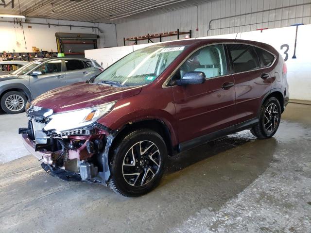 HONDA CR-V SE 2016 with VIN 5J6RM4H44GL120820 - Photo from auction
