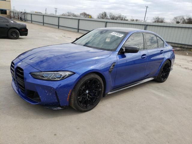 BMW M3 COMPETI 2021 with VIN WBS33AY00MFL16685 - Photo from auction